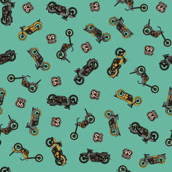 Riley Blake Designs - Route 66 - C15011-SEAGLASS