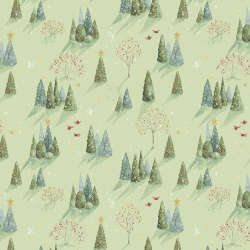 Riley Blake Designs - Magical Winterland - C14941-GREEN