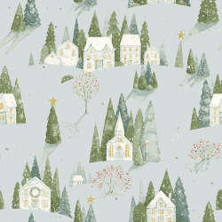 Riley Blake Designs - Magical Winterland - C14940-BLUE