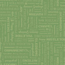 Riley Blake Designs - Home Town Holiday - C14902-BASIL