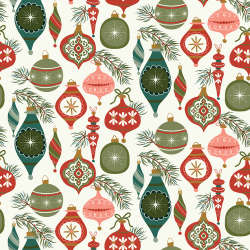 Riley Blake Designs - Christmas Is in Town - C14741-CREAM