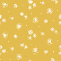 Riley Blake Designs - Honey Bees and Flowers Please - C15134-GOLD