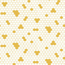 Riley Blake Designs - Honey Bees and Flowers Please - C15135-WHITE