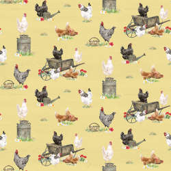 Riley Blake Designs - Spring Barn Quilts - CD14331-YELLOW