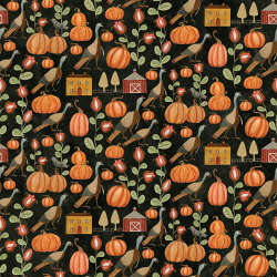 Riley Blake Designs - Bittersweet Farm - C14851-MIDNIGHT