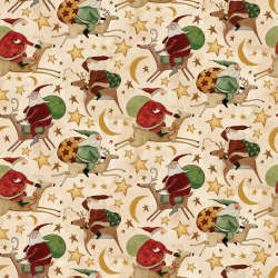 Riley Blake Designs - Up on the Housetop - C14732-SNOWFLAKE