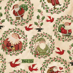 Riley Blake Designs - Up on the Housetop - C14731-SNOWFLAKE