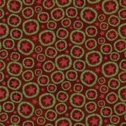 Riley Blake Designs - Up on the Housetop - C14733-CRANBERRY