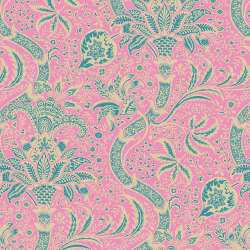 Free Spirit - Kaffe x Morris & Co. Cotton - PWKW005.OPERA