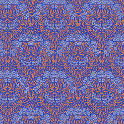 Free Spirit - Kaffe x Morris & Co. Cotton - PWKW007.COBALT