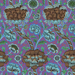 Free Spirit - Kaffe x Morris & Co. Cotton - PWKW012.COBALT