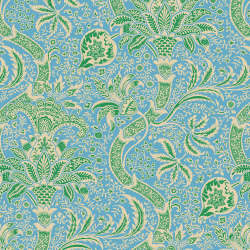 Free Spirit - Kaffe x Morris & Co. Cotton - PWKW005.AQUA