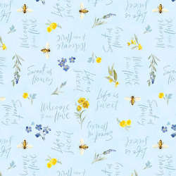 Wilmington Prints - Bees & Blooms - 1077-89285-454