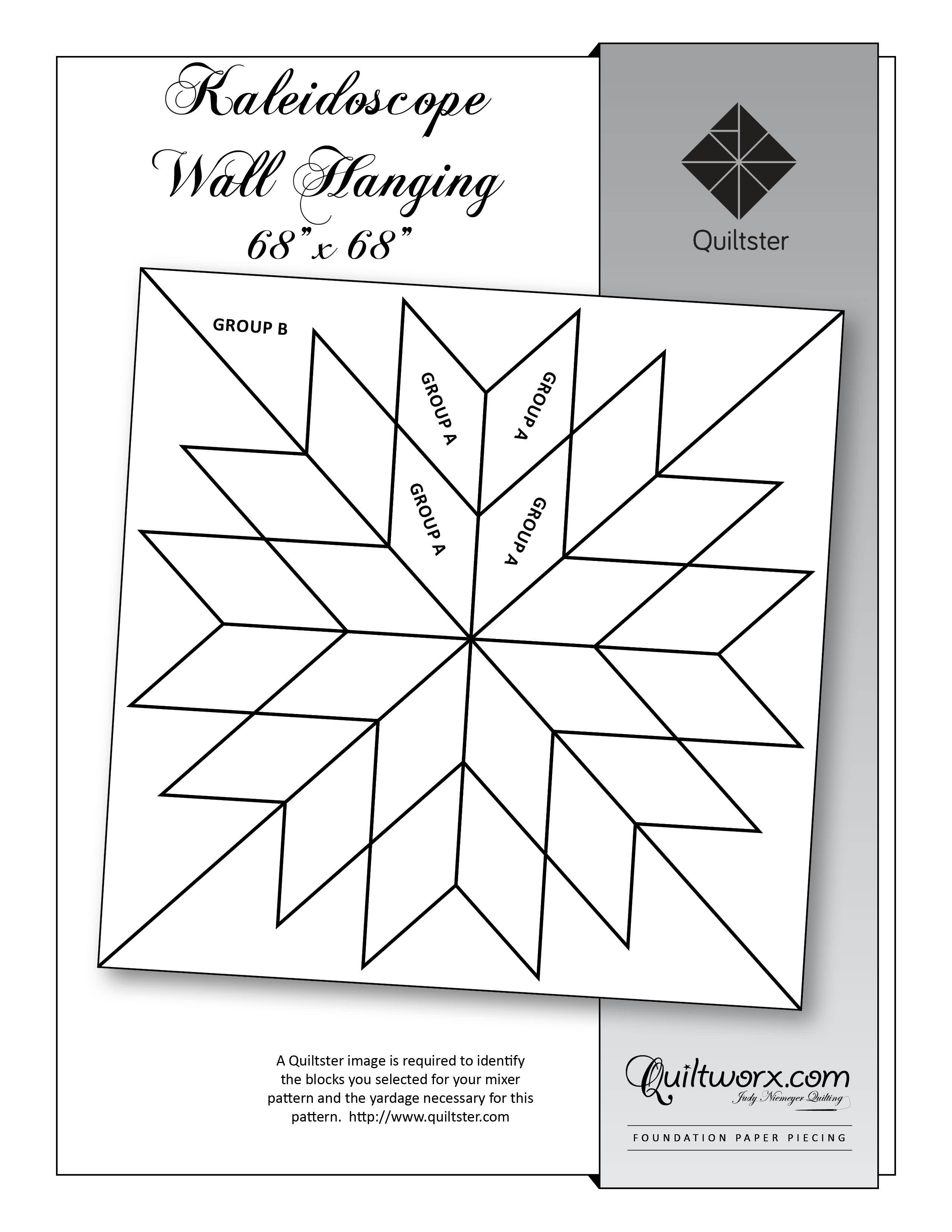 Kaleidoscope Mixer Wall Hanging
