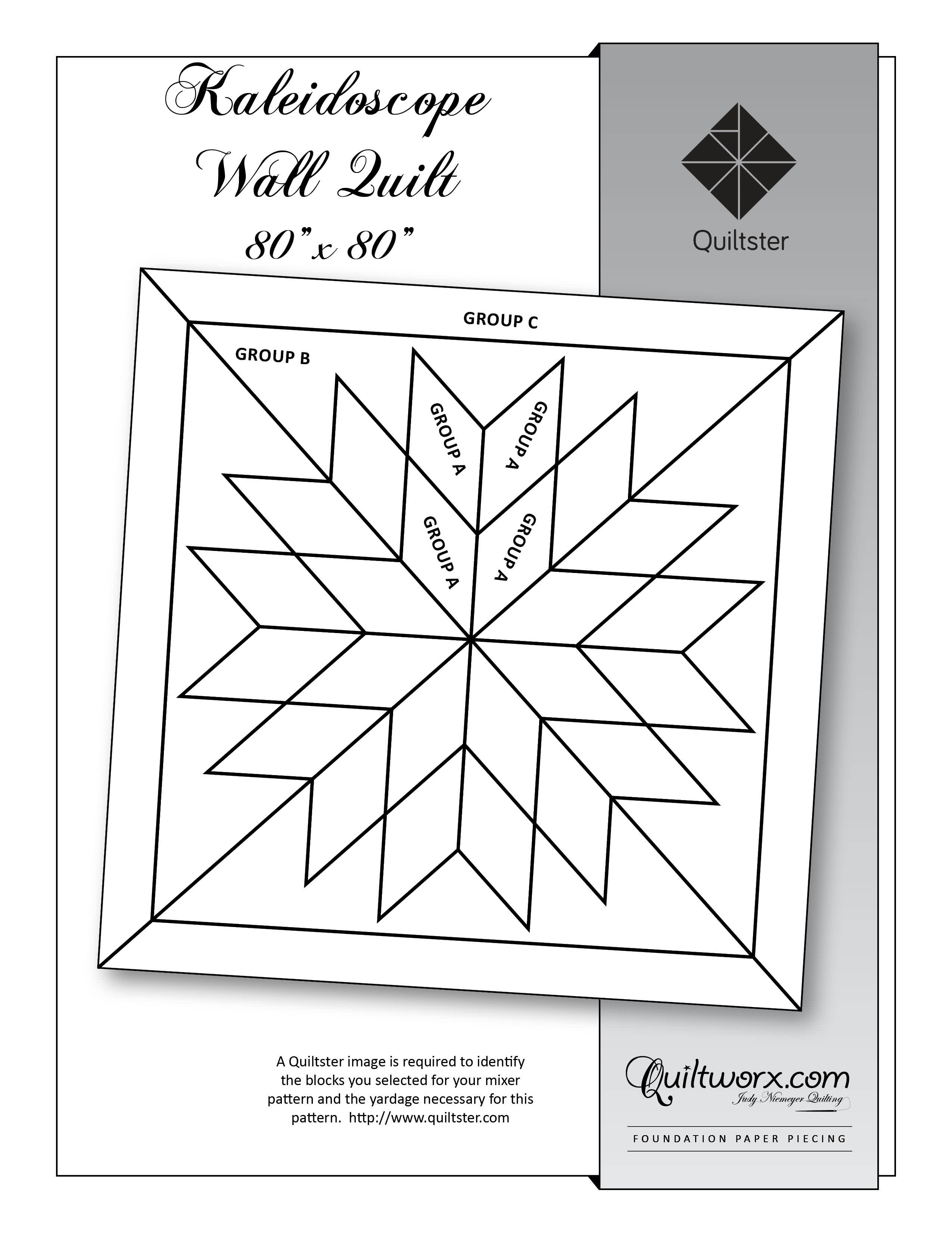 Kaleidoscope Wall Quilt Mixer