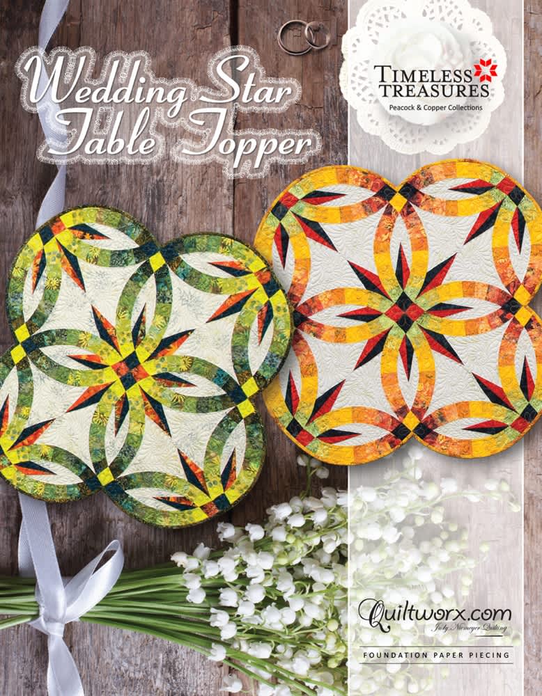 Wedding Star Table Topper | Quilt Patterns | Marketplace | Quiltster
