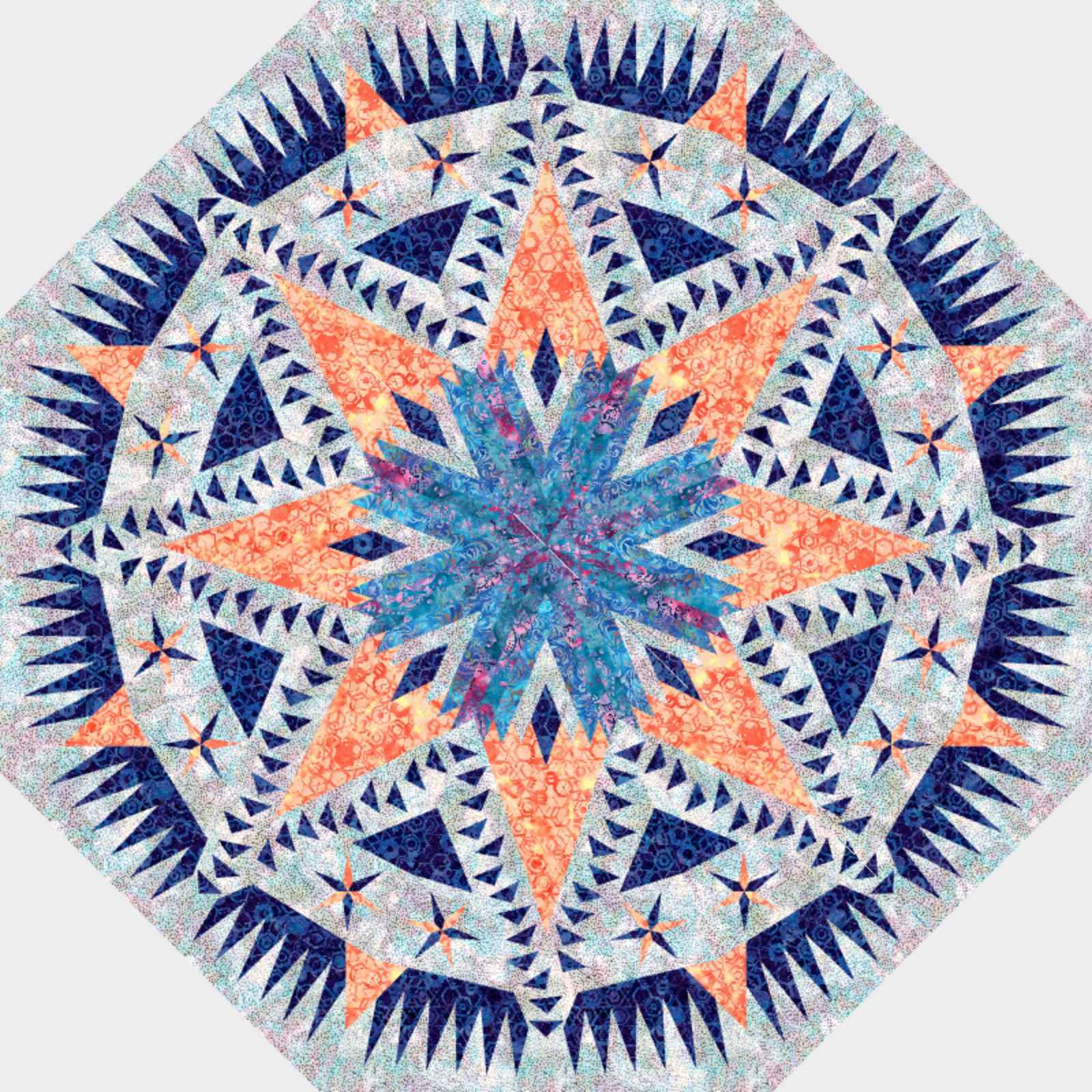 snowfall tree skirt celestial