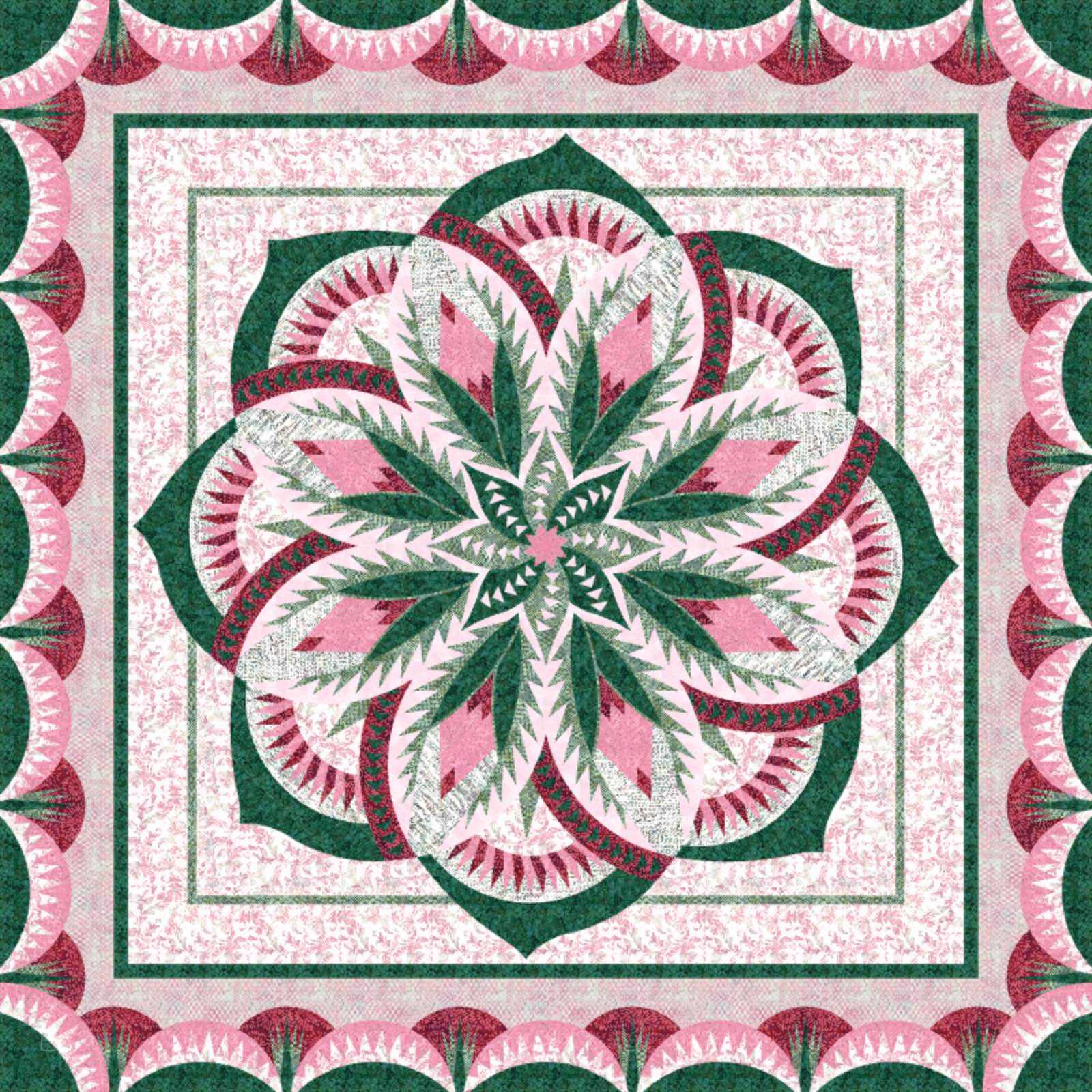 Vintage Rose 2017 From Quiltster Com   46009 