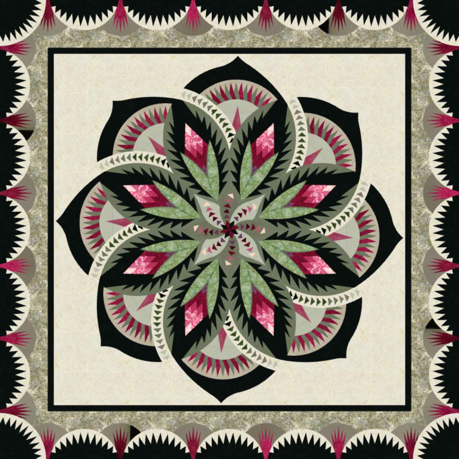 Light Vintage Rose Queen from