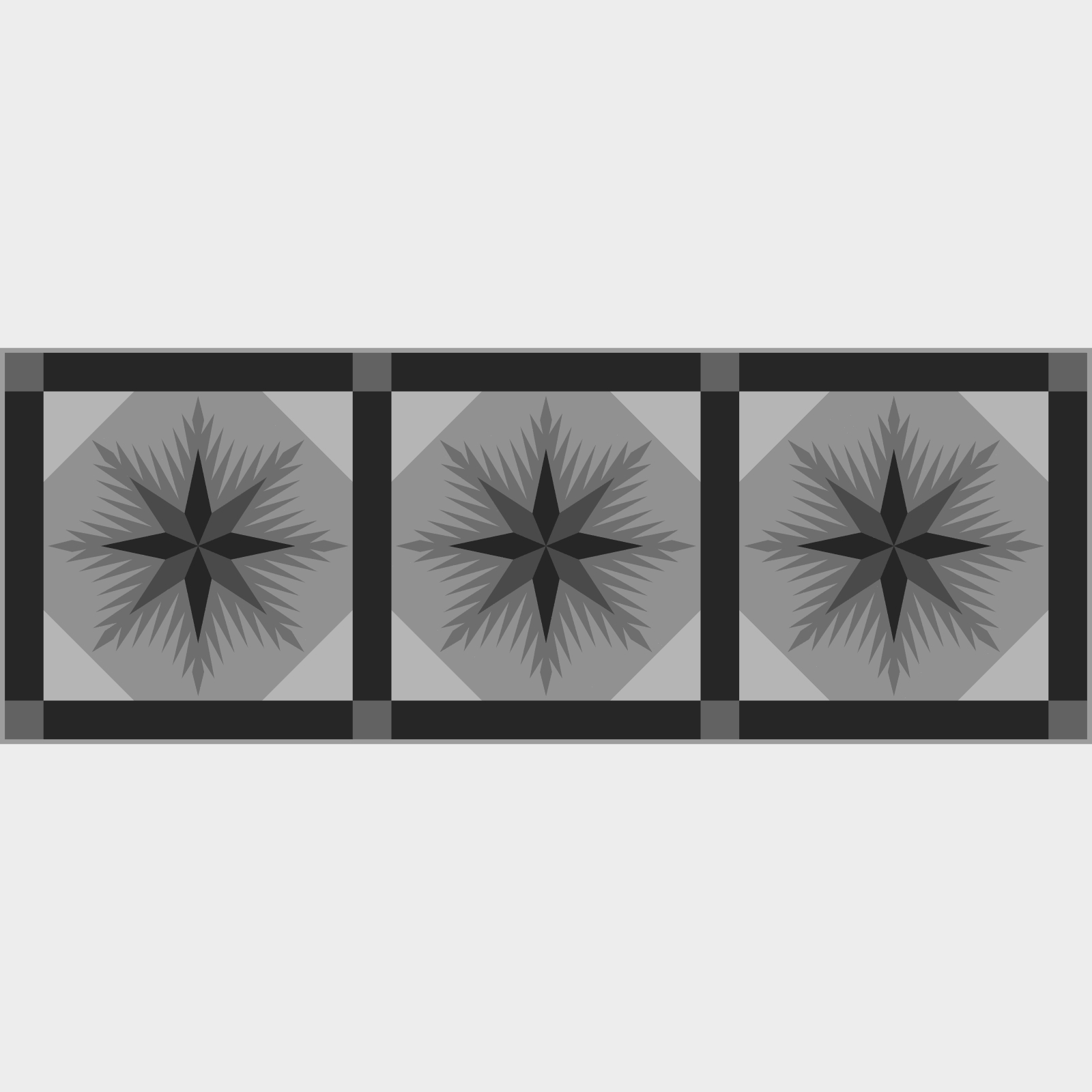 Winter Wonderland 3 x 1 Table Runner 20 in x 56 in Blank Template