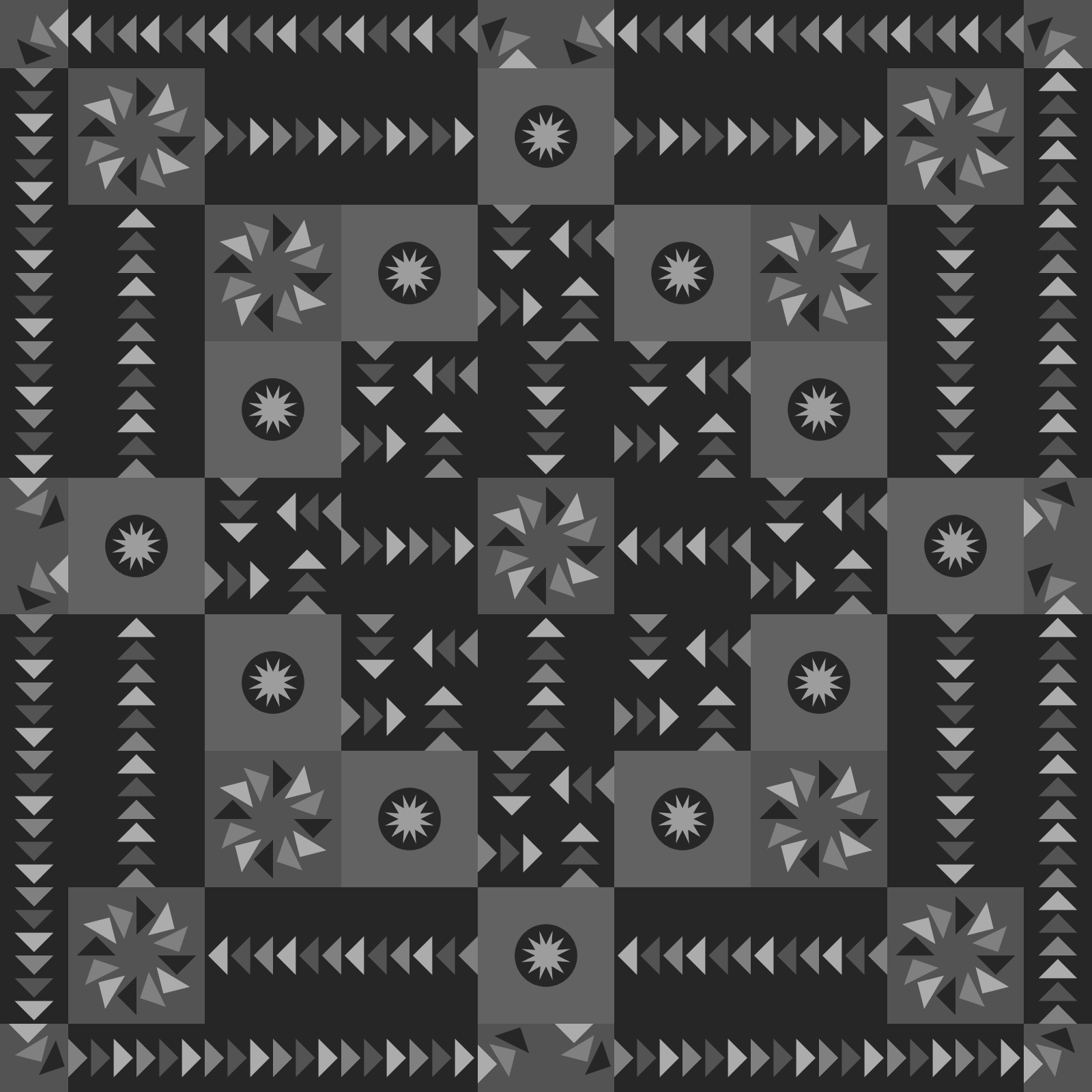 Snow Birds Blank Template