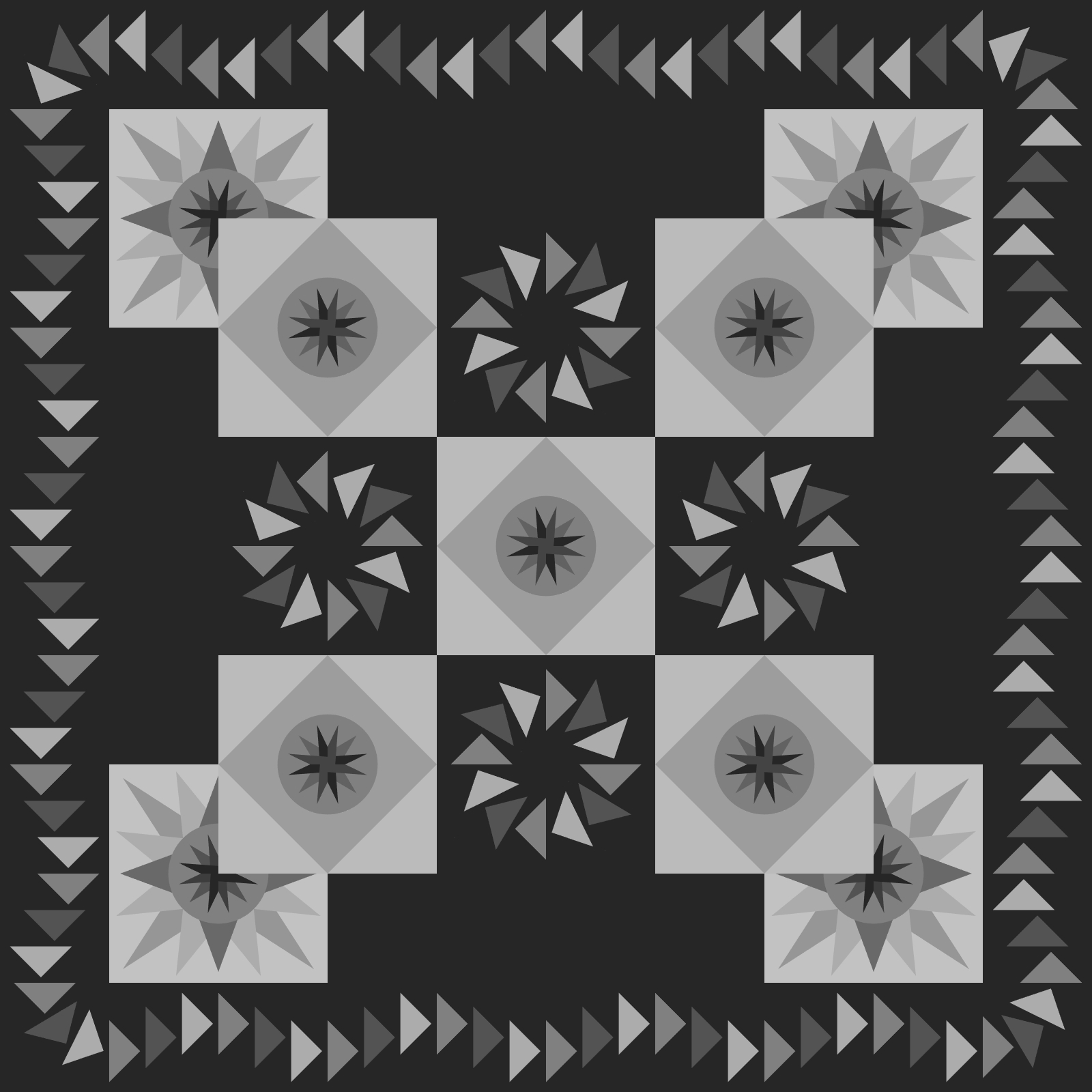 Celestial Flight Blank Template