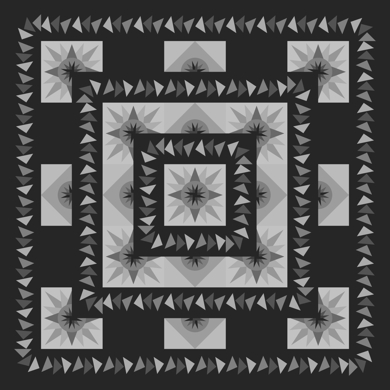 The Duckling Parade Blank Template