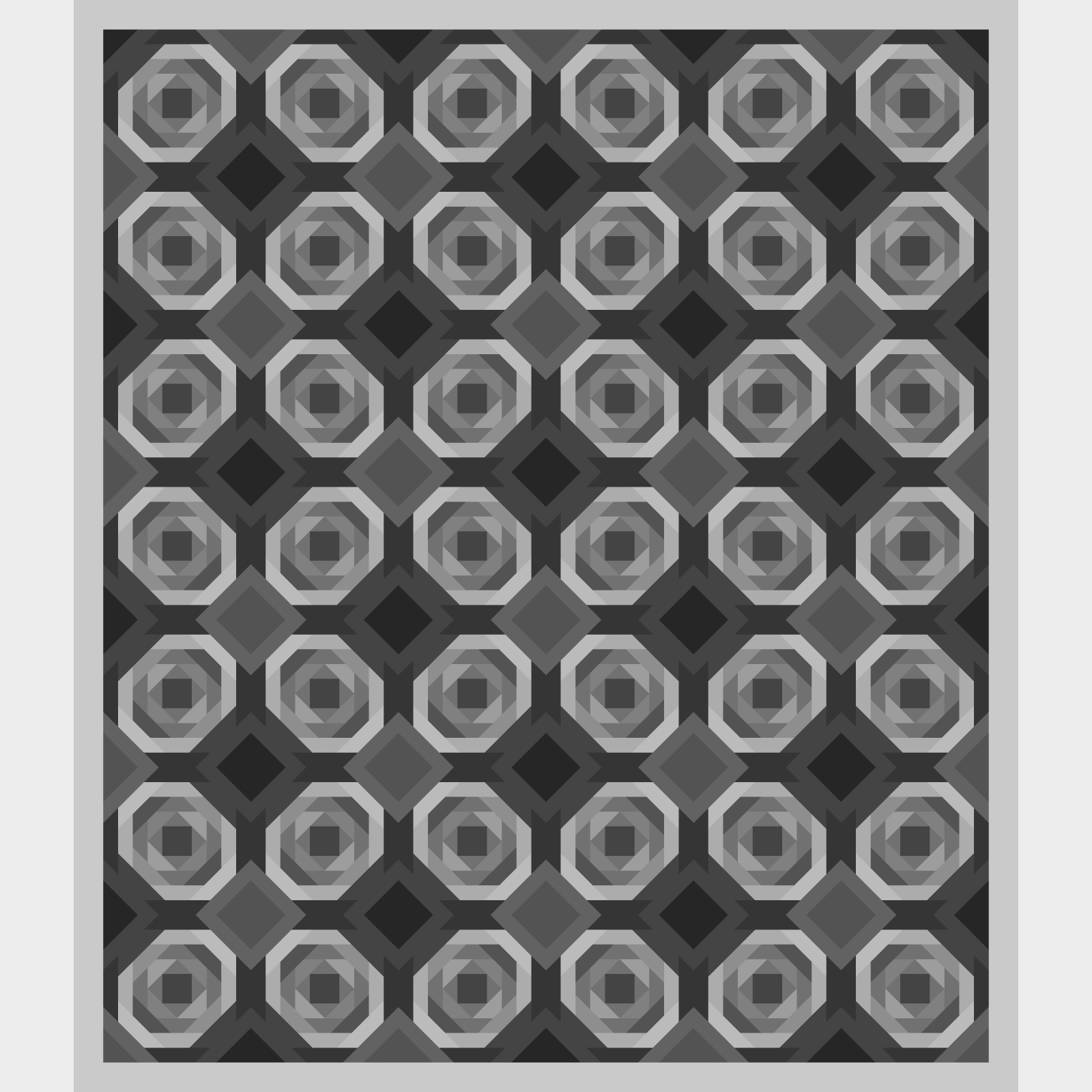 Pineapple Express 63 x 73 Blank Template