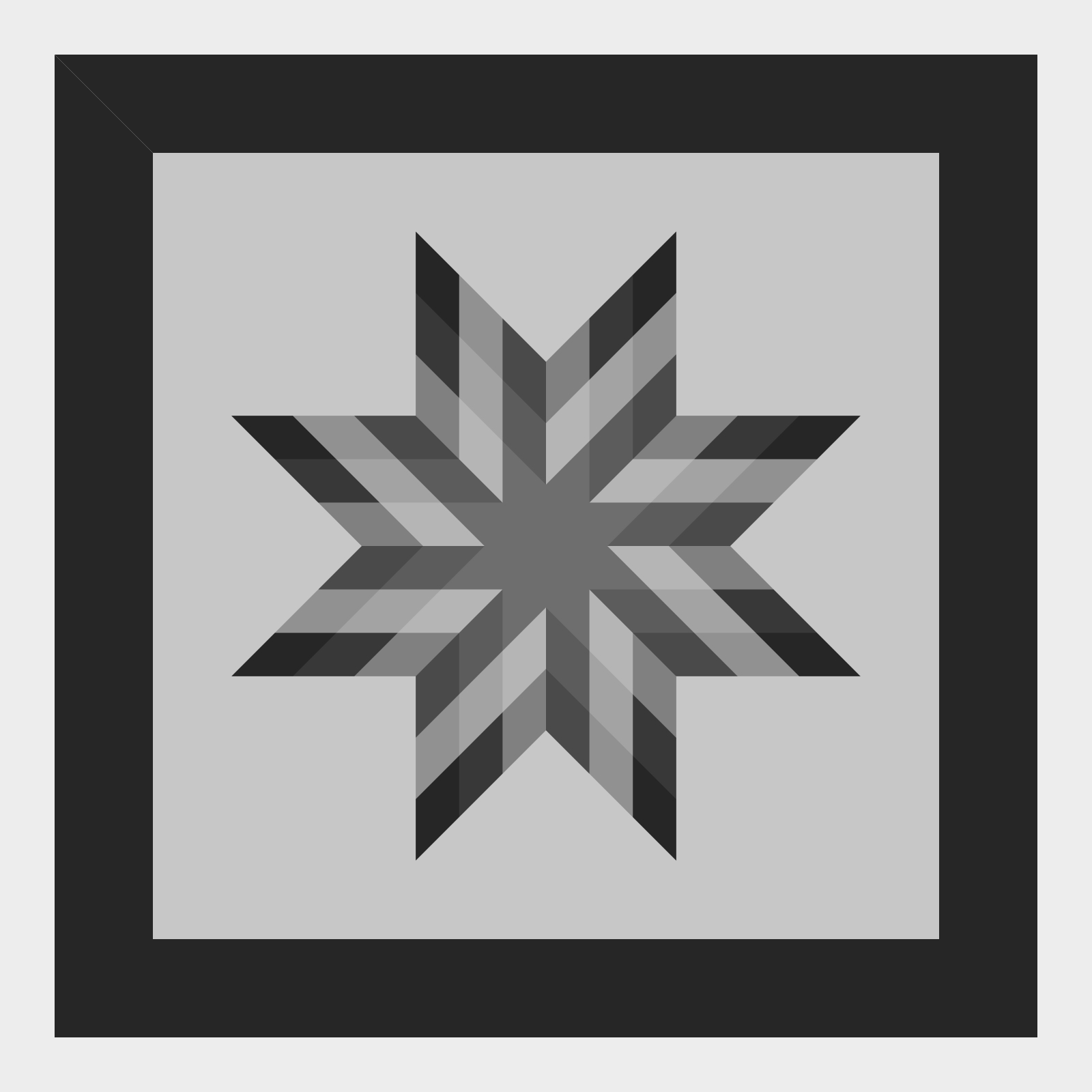 Starbaby with Border Blank Layout