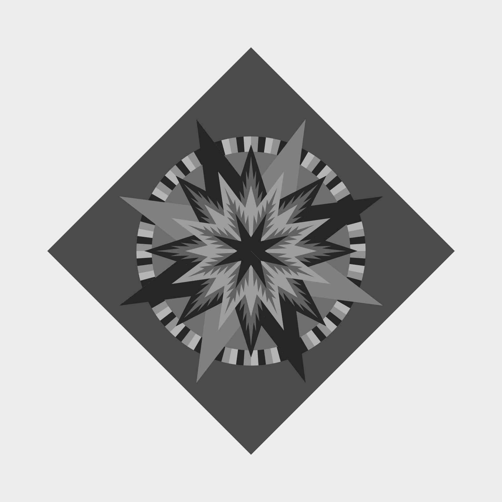 Wishing Star Queen Blank Template