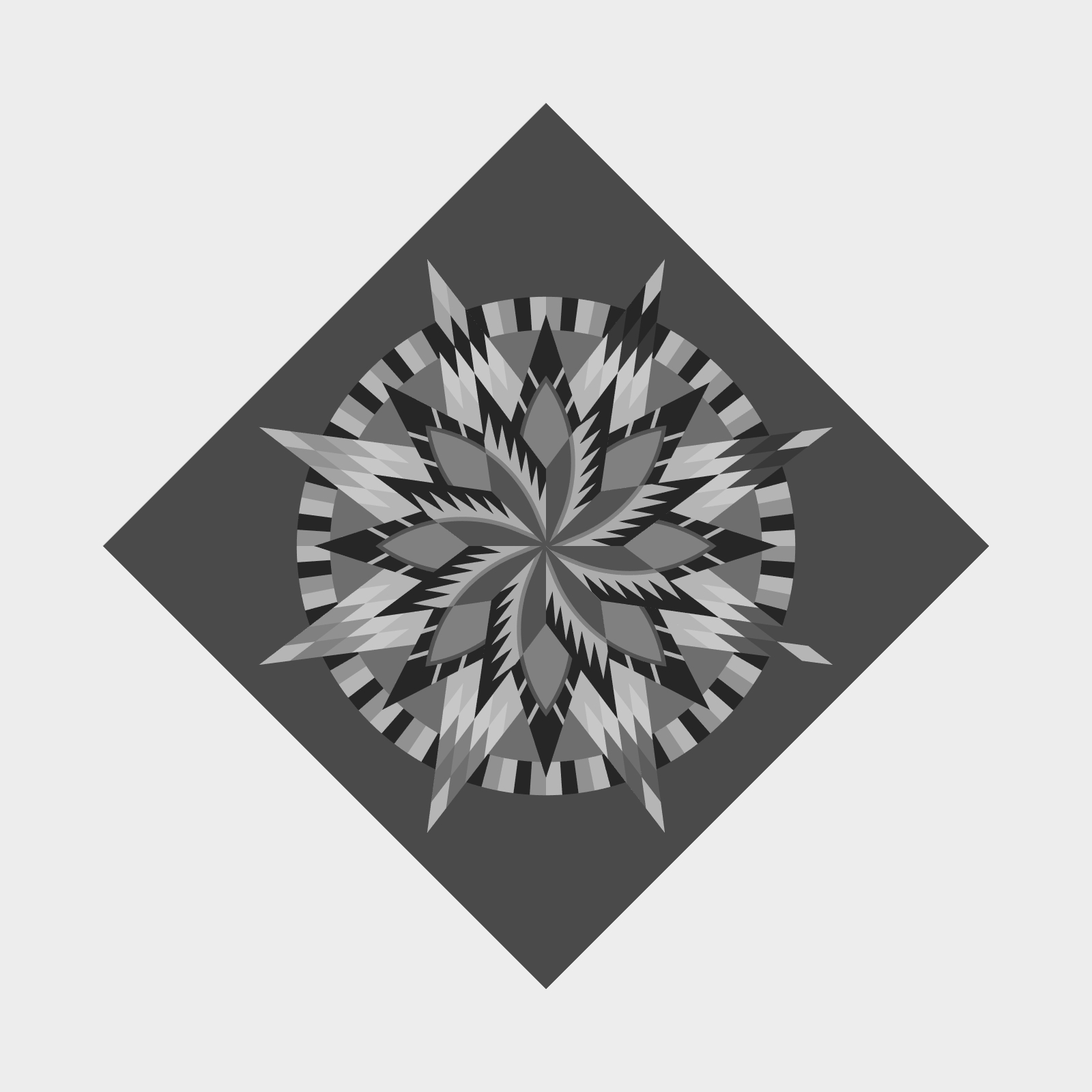 Macaw 99 inch Queen with C Border