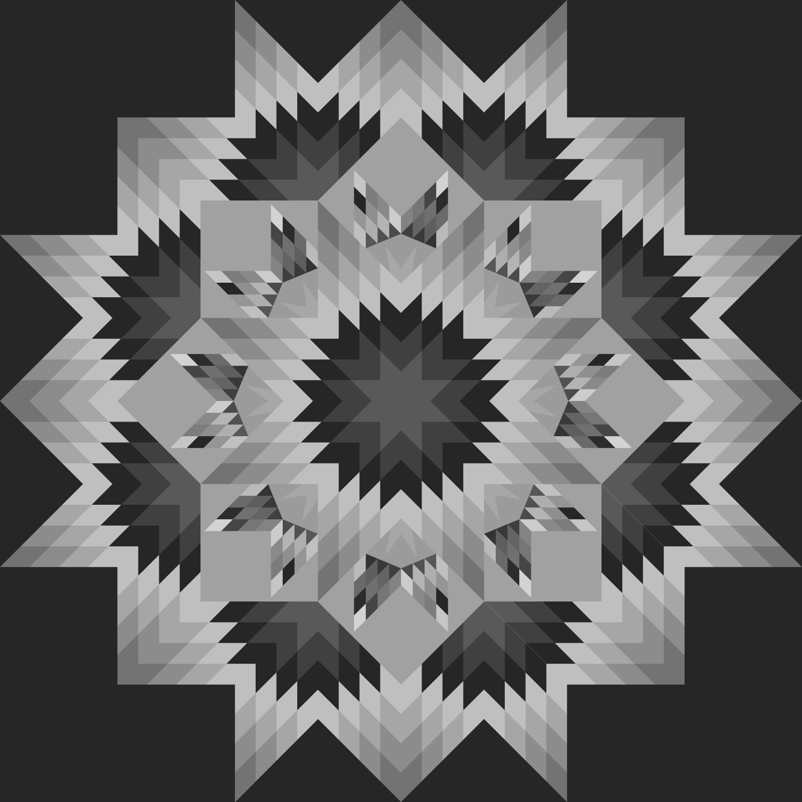 V1 Starry Night Blank Template (Discontinued Green Cover Quilt)