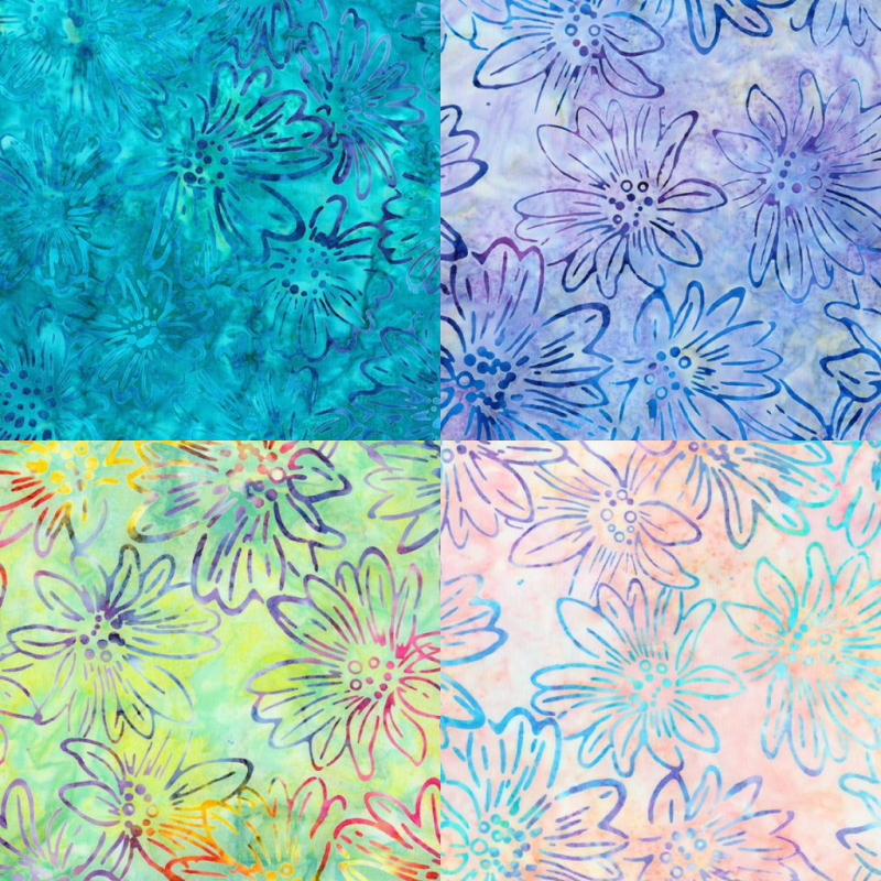 Artisan Batiks Bright Blooms