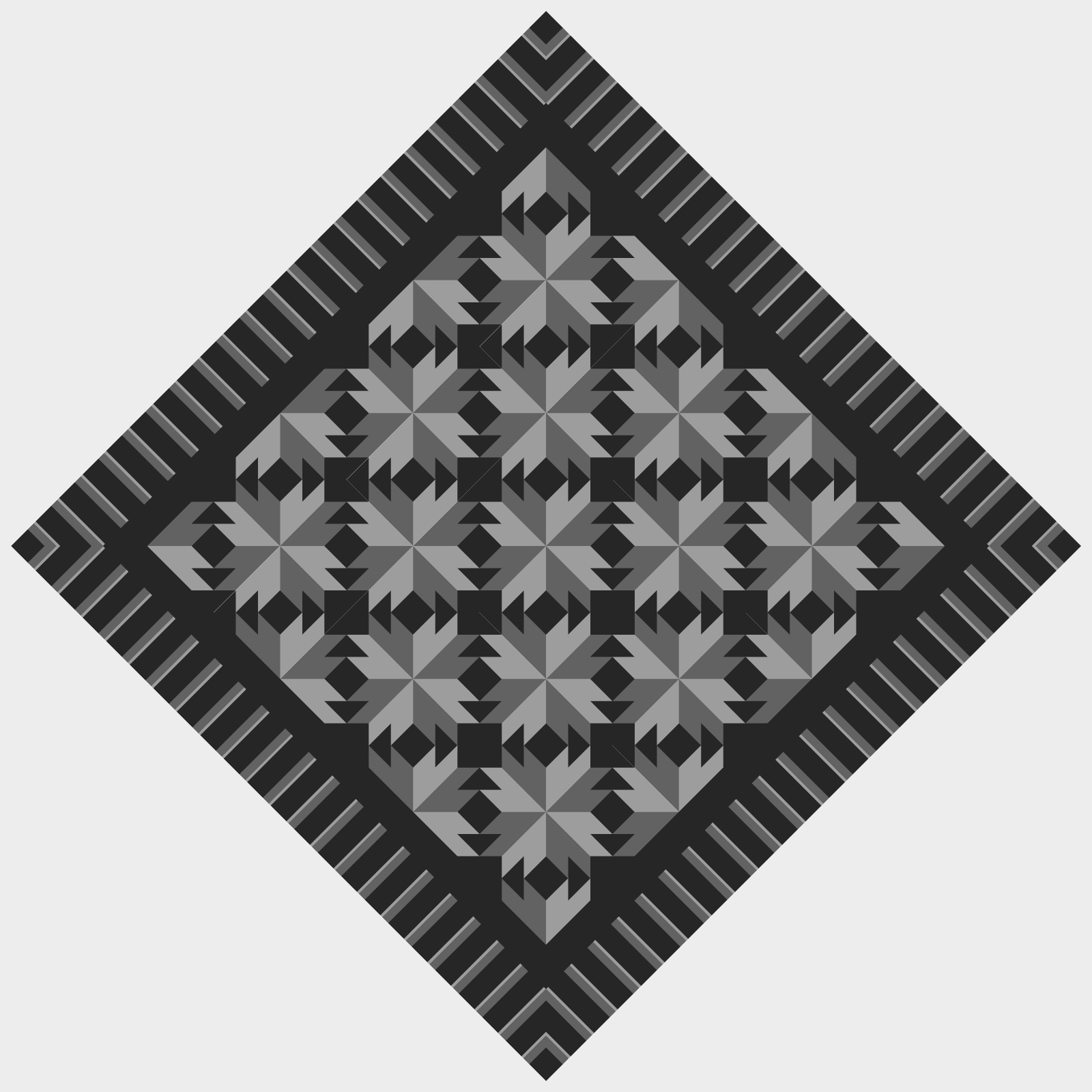 Indian Summer Autumn (Riley Blake) Queen Expansion Blank Layout