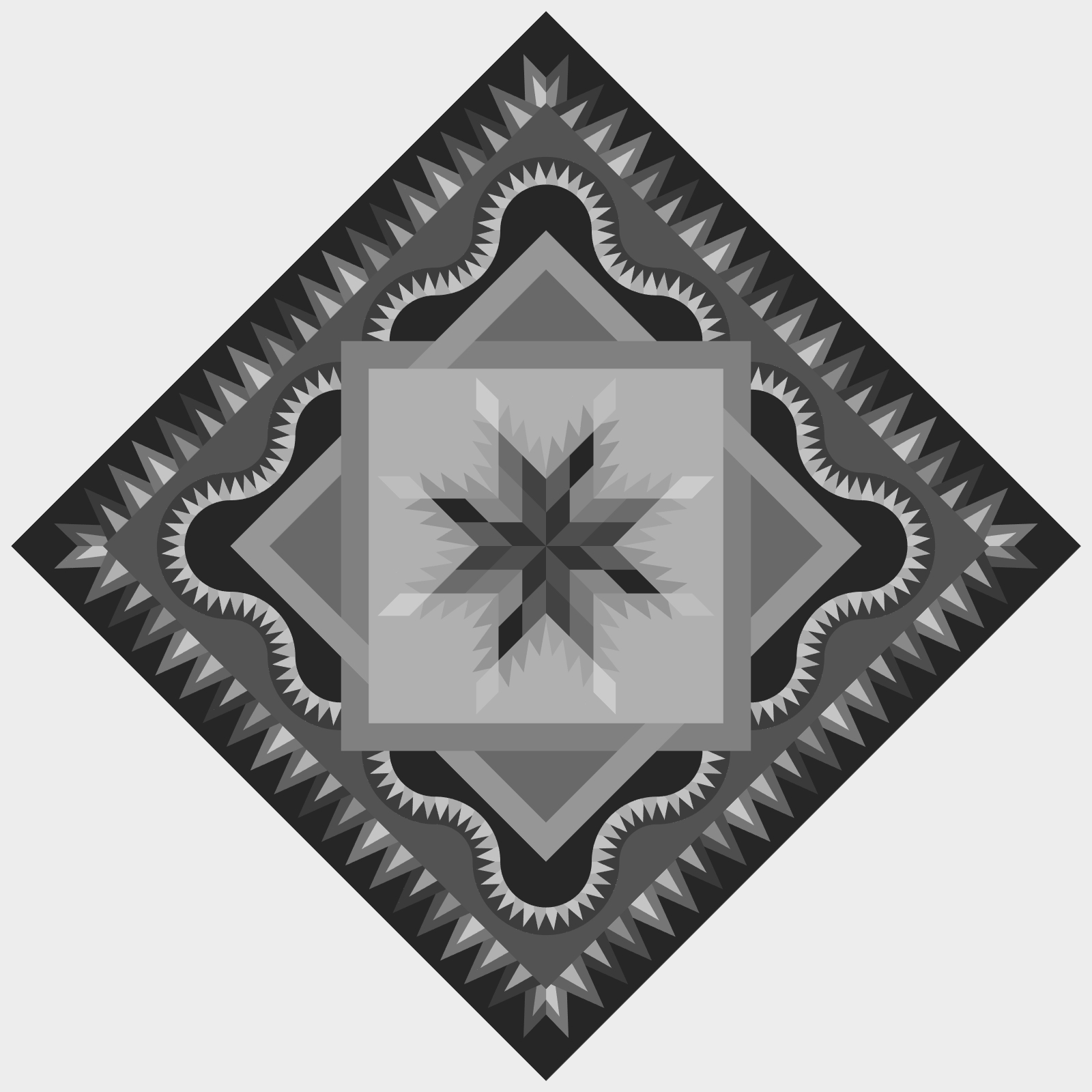 Wintergreen Queen Template