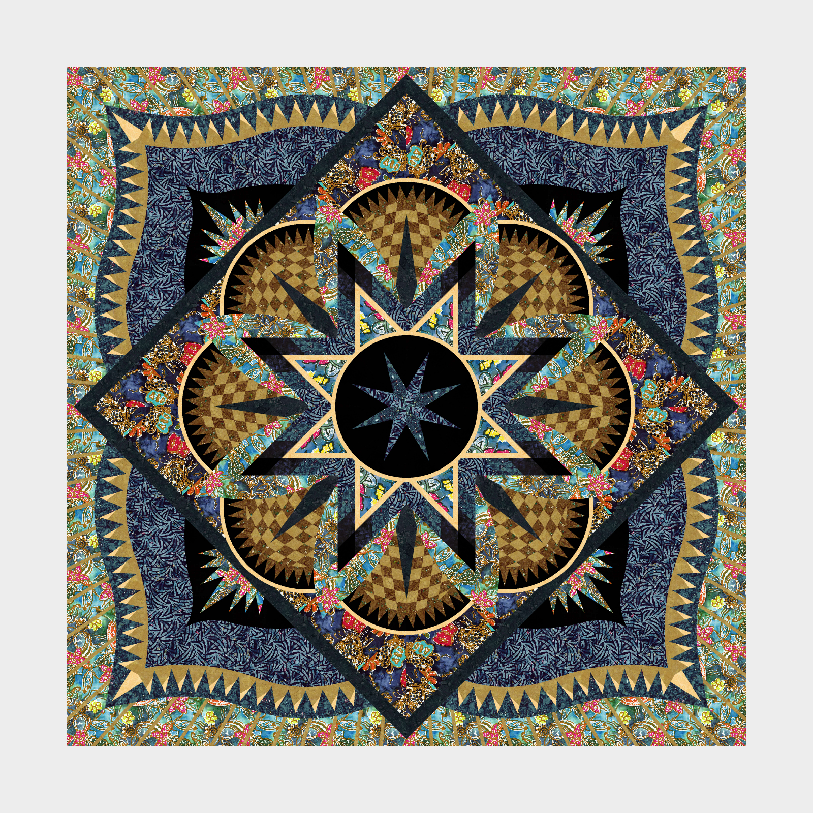 Artisan Traditions King in Expressions Batiks by Riley Blake