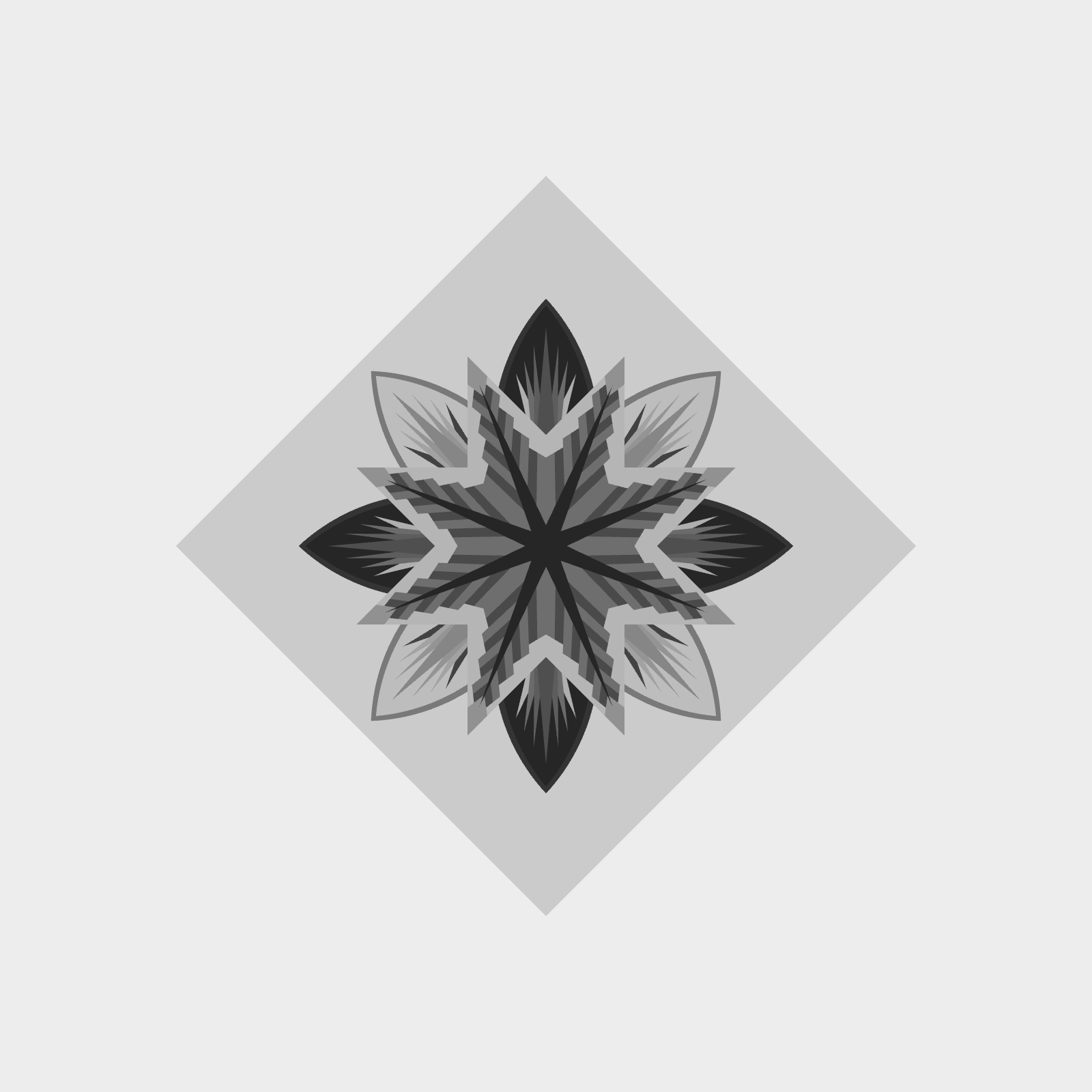 Berry Bramble King Blank Template Choose your Border