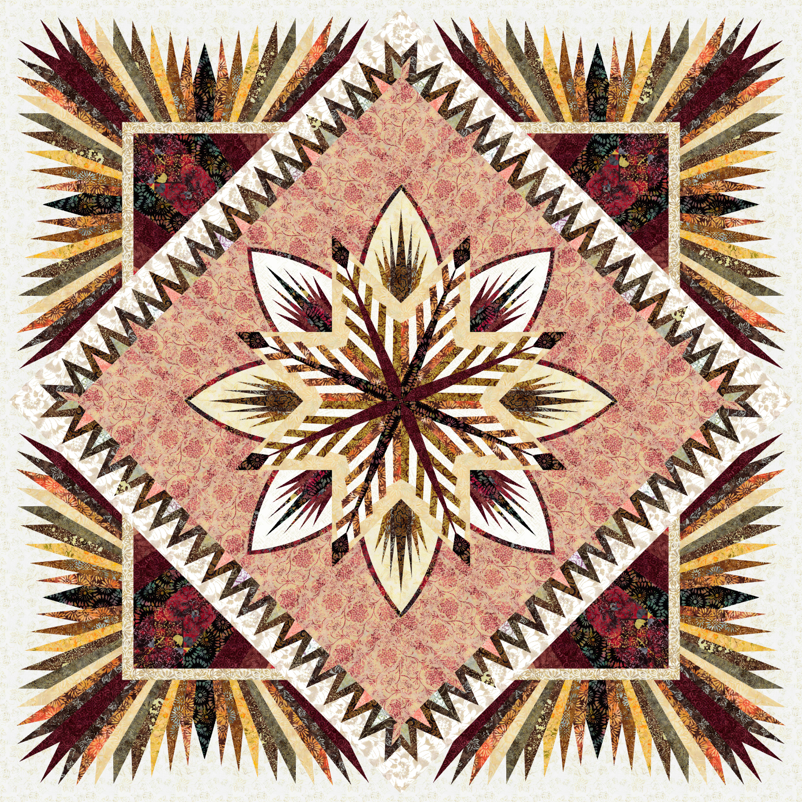 Berry Bramble in Apple Basket - 99