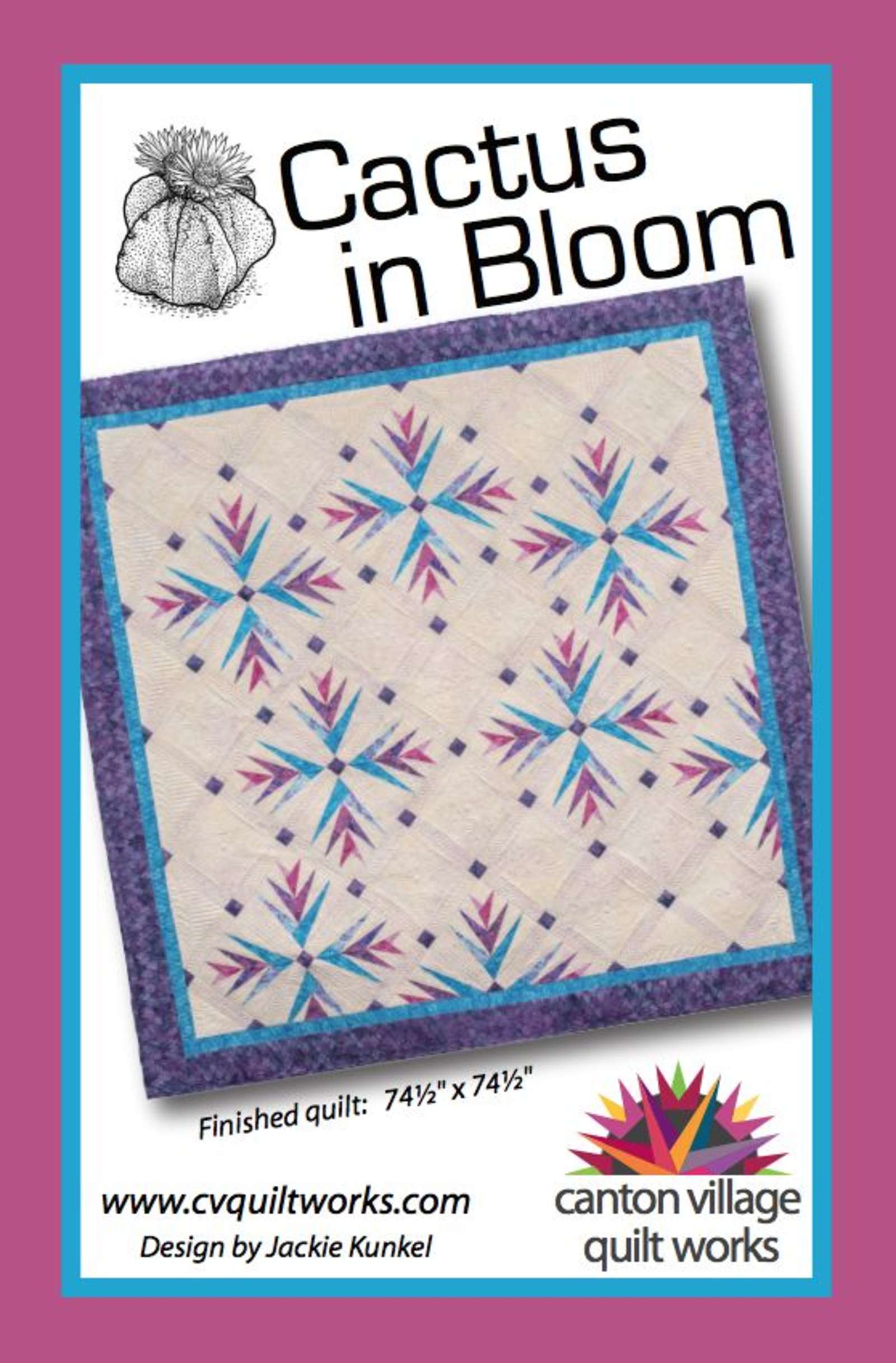 Cactus in Bloom Quilt Patterns Marketplace Quiltster