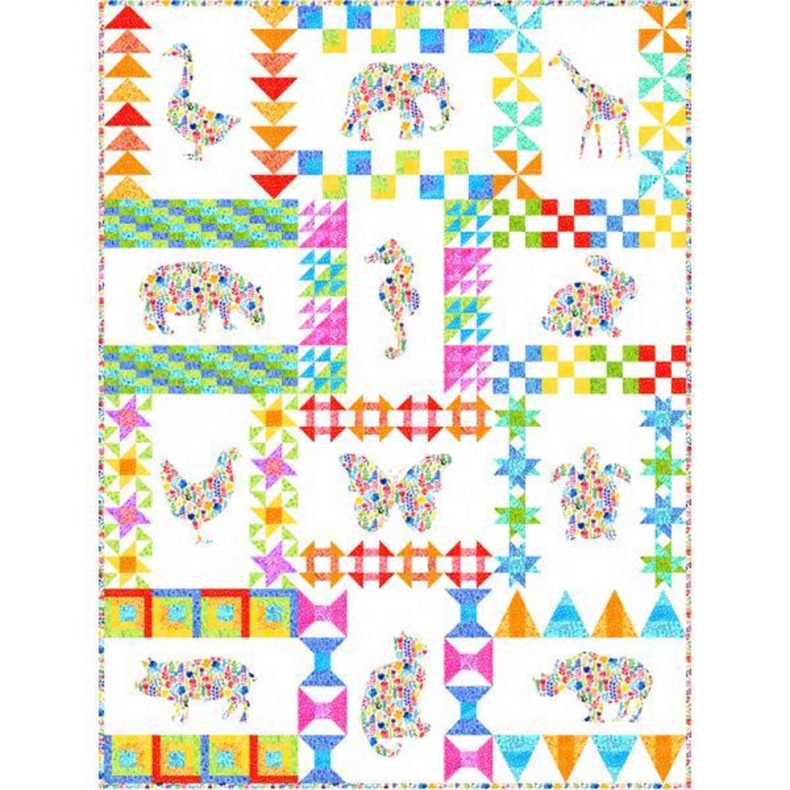 Floral Menagerie Quilt Kit Quilt Kits Marketplace Quiltster