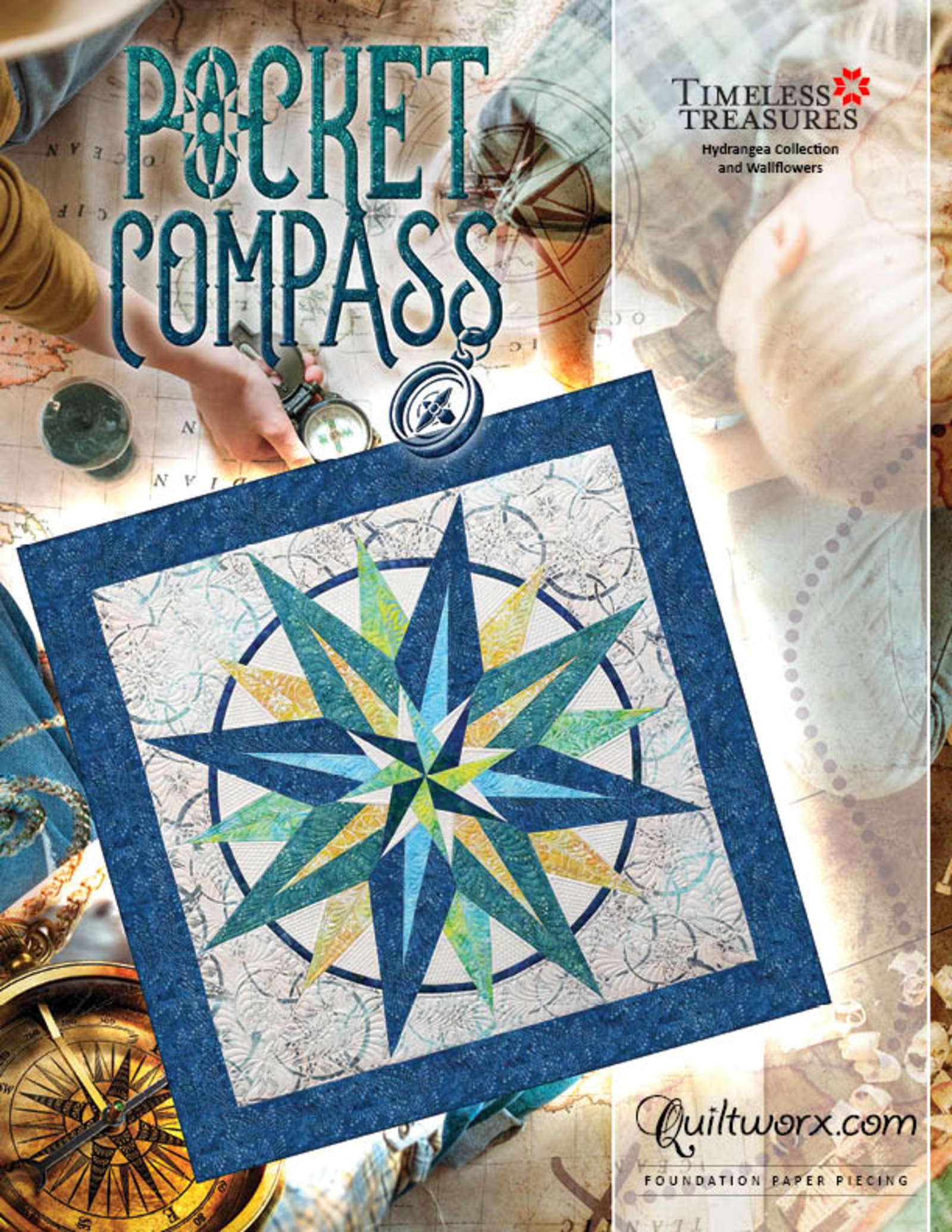 Pocket Compass, Quilt Patterns, Marketplace