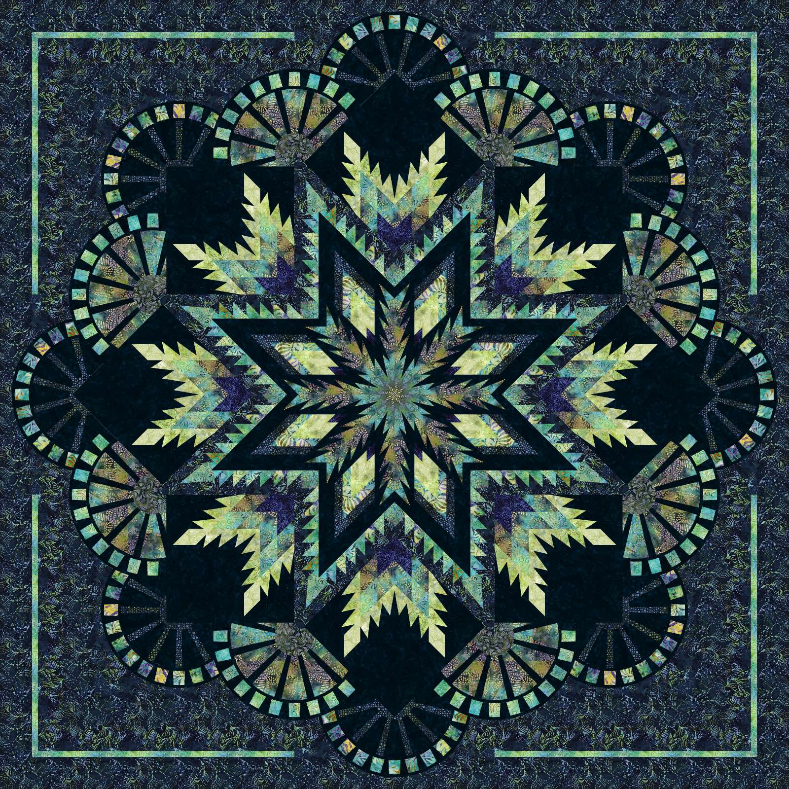 Steampunk Fairytale Twilight Colorway Quilt Kits Marketplace