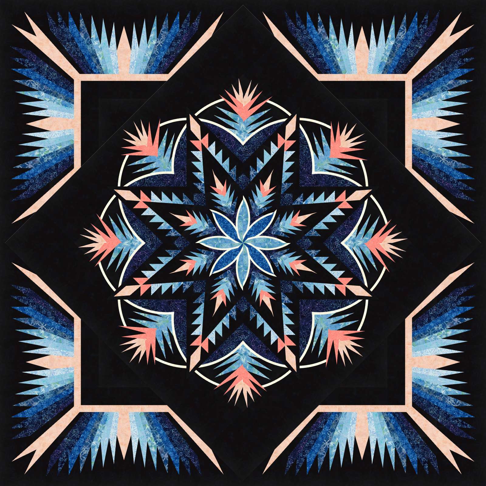 Tequila Lime Queen Blueberry Tart Apricot Quilt Kits Marketplace