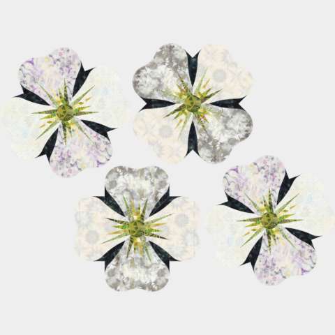 Dogwood in Wildflowers and Petals