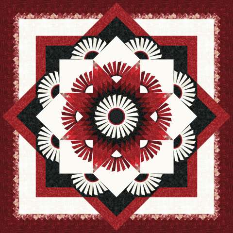 Red River Star • 98x98 1 Left $260.00 Fabric Only $322.00 Kit with Pattern