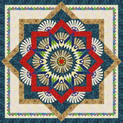 Wildflowers & Windmills ~ Island Batik Fabrics ~ Exclusively Available at Stitchin' Heaven Quilt Shop