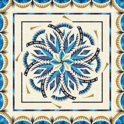 Vintage Rose Queen in Anthology Fabrics