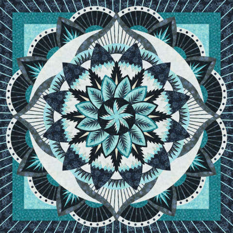 Montana Sapphire Dinner Plate Dahlia