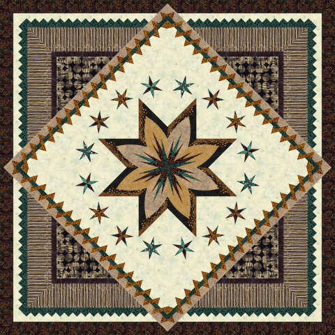 Midnight Safari in Island Batik 