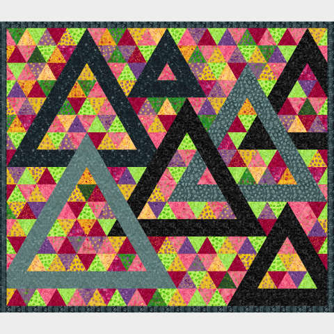 Triangularity in Feline Fine Collection by Jackie Kunkel